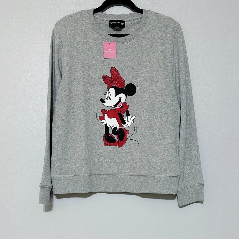 NWT Disney X‎ Kate Spade New York Posing Minnie Mouse Sweatshirt